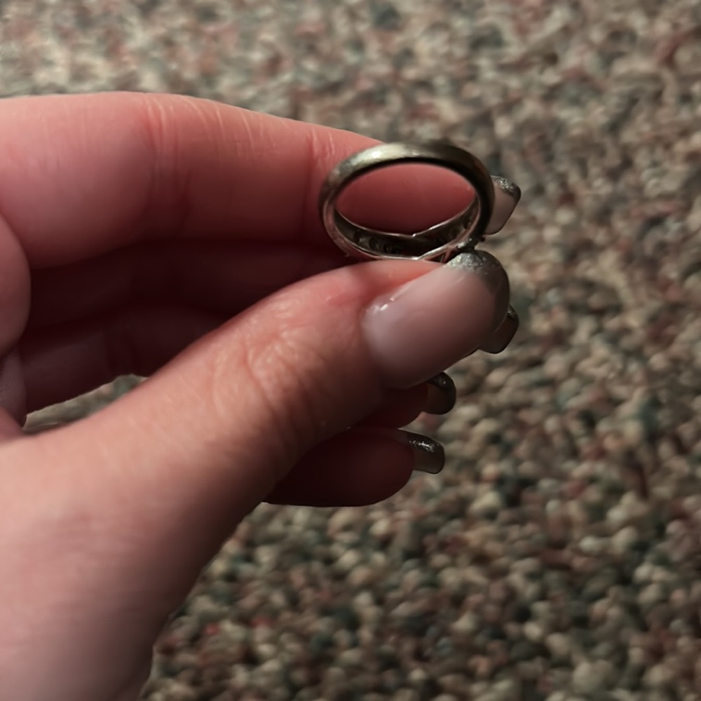 CUBIC ZIRCONIUM RING SET - Picture 4 of 6